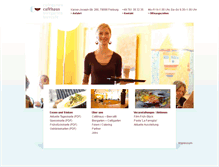 Tablet Screenshot of cafehaus-freiburg.de